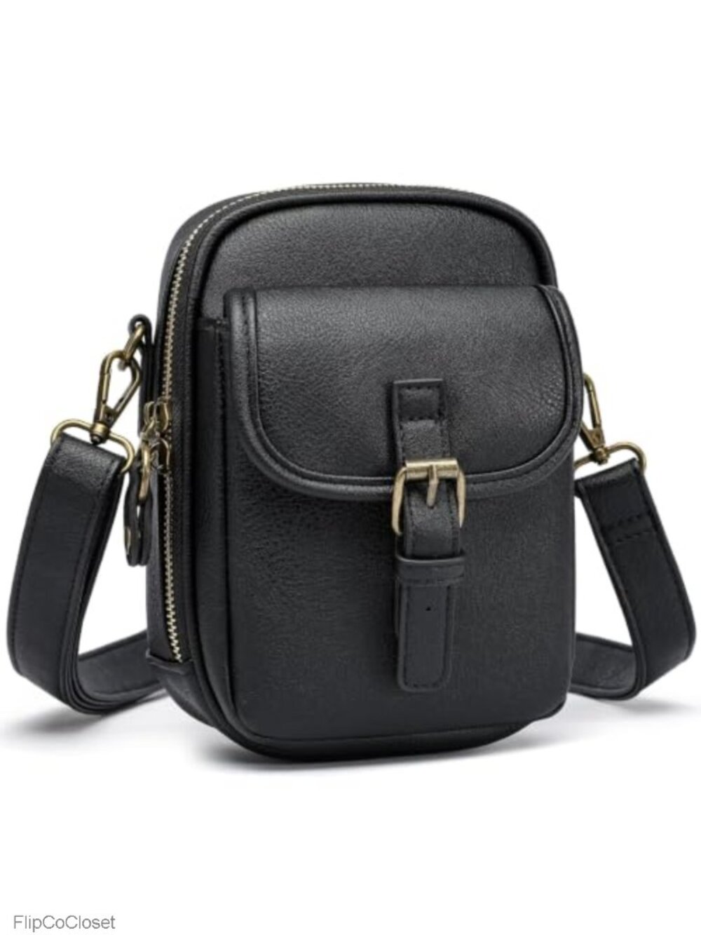 Women's Small Anti-Theft Crossbody Bag with RFID Blocking and Key Lanyard in